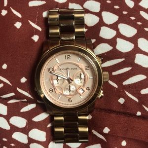 Michael Kors Rose Gold Watch